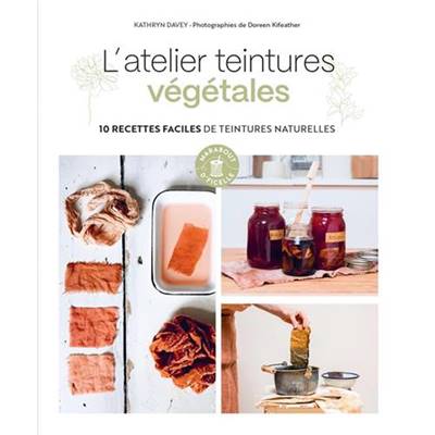 L'ATELIER TEINTURES VEGETALES 10 RECETTES FACILES TEINTURE NATURELLE