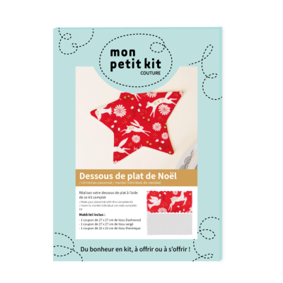 MON PETIT KIT - COUTURE - DESSOUS DE PLAT DE NOEL