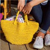 KIT SAC DE PLAGE AVILA HOOOKED - LEMON YELLOW