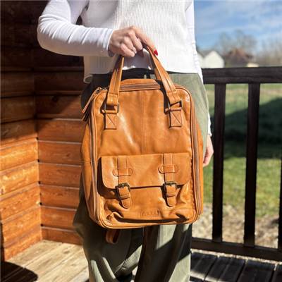 SAC À DOS MUUD - GEORGINA - WHISKY