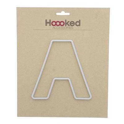 LETTRES POUR MACRAMÉ ET CROCHET EN P.E.T RECYCLÉ HOOOKED (15 CM)