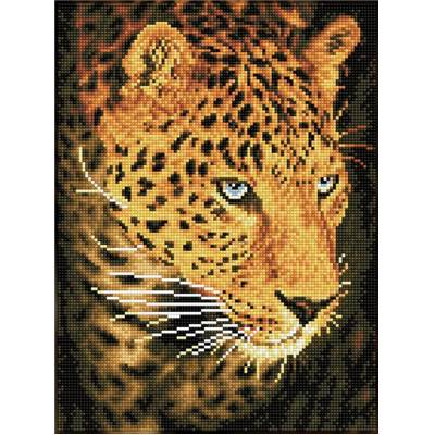 KIT BRODERIE DIAMANT - LEOPARD PORTRAIT