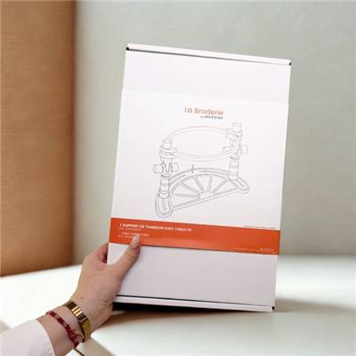 SUPPORT DE TAMBOUR AVEC TABLETTE ET ORGANISEUR