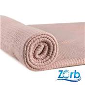 SUPER ABSORBANT ZORB® 3D COTON BIO MD - ANTIMICROBIEN - 150CM - ROSE