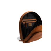 SAC À DOS EN CUIR MUUD - GWEN - WHISKY