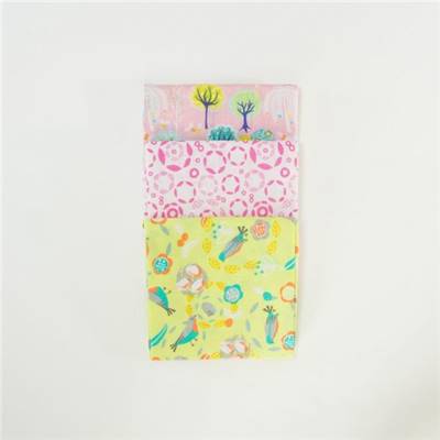 3 COUPONS ASSORTIMENT B - 45 X 55 CM QUILT WEAVES - STEP INTO SPRING