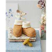 CHAUSSONS & CHAUSSETTES AU TRICOT POUR BEBE 