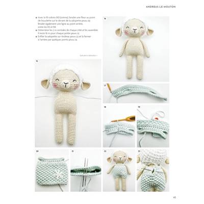 TENDRES ANIMAUX AU CROCHET - 12 AMIGURUMIS