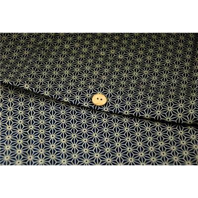 COUPON TISSU 50X55 JAP GEO MARINE