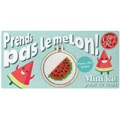 MINI KIT POINT DE CROIX - PRENDS PAS LE MELON !