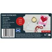 MINI KIT POINT DE CROIX - BE MY VALENTINE
