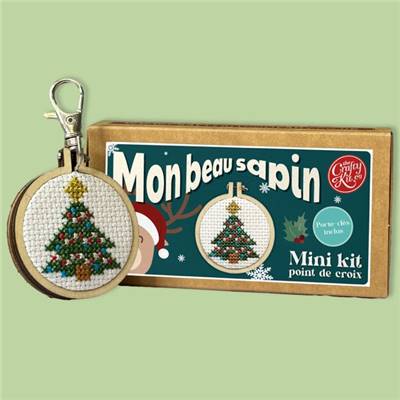 MINI KIT POINT DE CROIX - MON BEAU SAPIN !