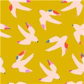 TISSU DASHWOOD STUDIO - BOLD & BLOOM 2057 - VISCOSE - 145 CM 