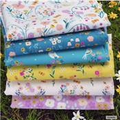 TISSU DASHWOOD STUDIO - SPRING MEADOW 2573 - COTON - 110 CM