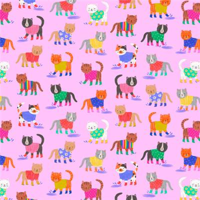 TISSU DASHWOOD STUDIO - SPLASH 2455 - COTON - 110 CM