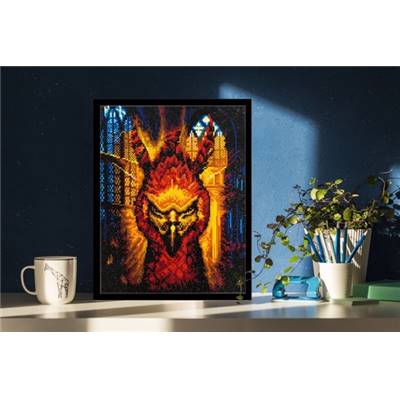 KIT BRODERIE DIAMANT HARRY POTTER - FAWKES
