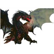 KIT BRODERIE DIAMANT - L'ANTRE DU DRAGON