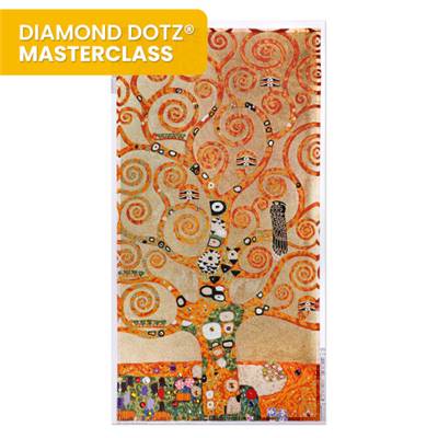 KIT BRODERIE DIAMANT DIAMOND DOTZ MASTERCLASS - ARBRE DE VIE - KLIMT