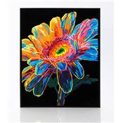 KIT BRODERIE DIAMANT NEON NOIR - GERBERA