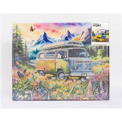KIT BRODERIE DIAMANT DOTZ - COUNTRYSIDE JOURNEY AVEC CADRE
