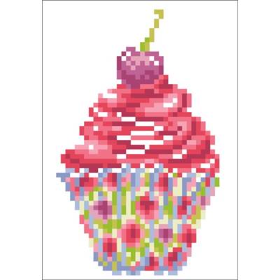 CARTE DE VOEUX DIAMOND DOTZ - CUP CAKE THANK YOU