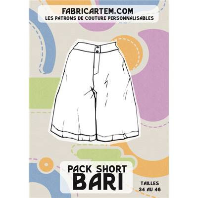 PATRON COUTURE FABRICARTEM - SHORT FULL BARI