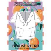 PATRON COUTURE FABRICARTEM - BLOUSE RETRO