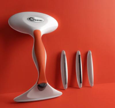 GLEENER ORANGE RASOIR BROSSE ANTI PELUCHES + ACCESSOIRES -SOUS SACHET