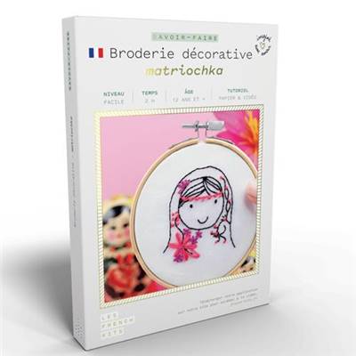 FRENCH'KITS - BRODERIE DÉCORATIVE - MATRIOCHKA