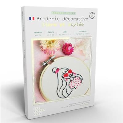 FRENCH KITS - BRODERIE DÉCORATIVE - LIBRE ET STYLEE