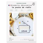FRENCH KITS - BRODERIE DÉCORATIVE - LE POSTE DE RADIO