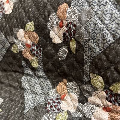 TISSU MATELASSE KURENAI 13100-3F - COTON-POLYESTER  - 110 CM 