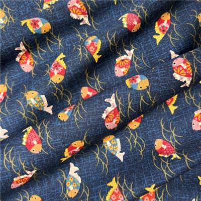 TISSU KURENAI 3378-4A - 100 % COTON - 110 CM 