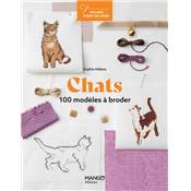 CHATS - 100 MODELES A BRODER