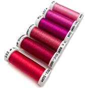 PACK 6 NUANCES SOIE 1003 - FUSCHIA