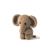 KIT AMIGURUMI HOOOKED - MO L'ELEPHANT - TAUPE