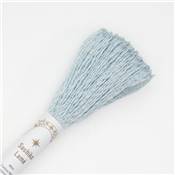 FIL SASHIKO LAME UNI - COL SL9 - BLEU PALE - LOT 6 ECH. DE 40 M