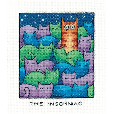KIT POINT DE CROIX THE INSOMNIAC (A) 