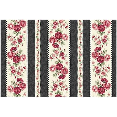 Tissu 100% coton Quilt Gate Ruru Rose For You 112 cm