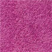 SERVIETTE INVITE EPONGE 100% COTON 33X50cm ROSE POURPRE 