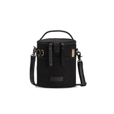 BOITE DE RANGEMENT EN TISSU POUR LE TRICOT MUUD - SATURN - NOIR