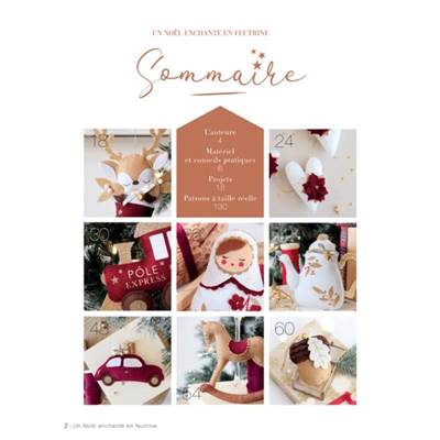 UN NOEL ENCHANTE EN FEUTRINE