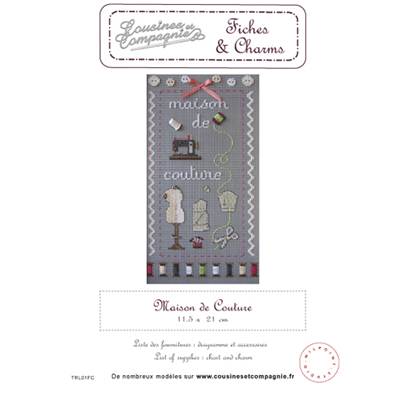 MAISON DE COUTURE - SEMI-KIT FICHES & CHARMS