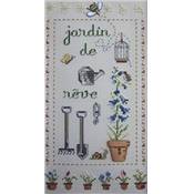 JARDIN DE REVE - SEMI-KIT FICHES & CHARMS