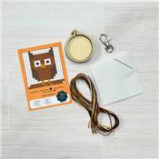 MINI KIT POINT DE CROIX - TU ES LA PLUS CHOUETTE