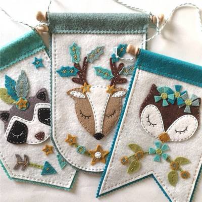 KIT FEUTRINE ANIMAUX DE LA FORET SLEEPY 