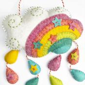 KIT FEUTRINE PENDENTIF NUAGE BONHEUR