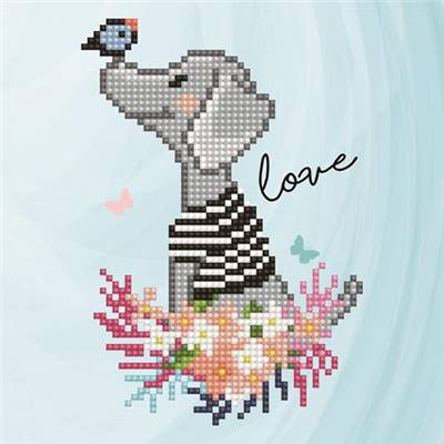 KIT DIAMOND ART DEBUTANT - DOGGIE LOVE