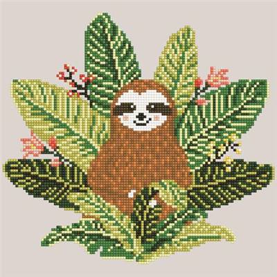 KIT DIAMOND ART INTERMEDIAIRE - SLOTH