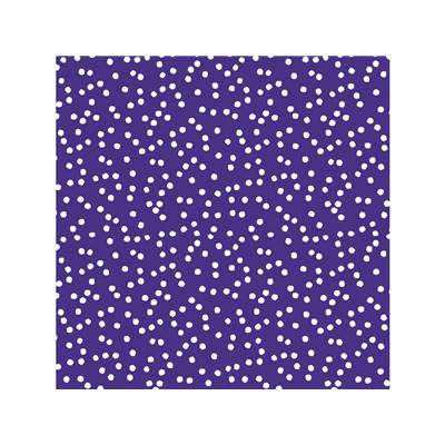 TISSU DASHWOOD STUDIO - SPOTTI PURPLE - COTON - 110CM
